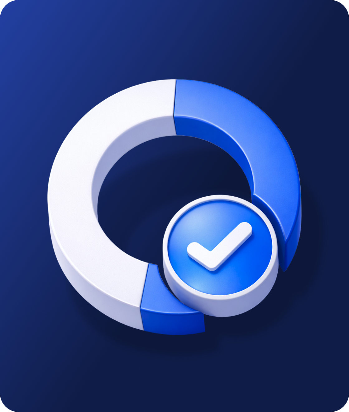 Coverage and verification checkmark
